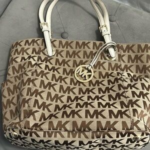 Canvas Michael Kors Tote